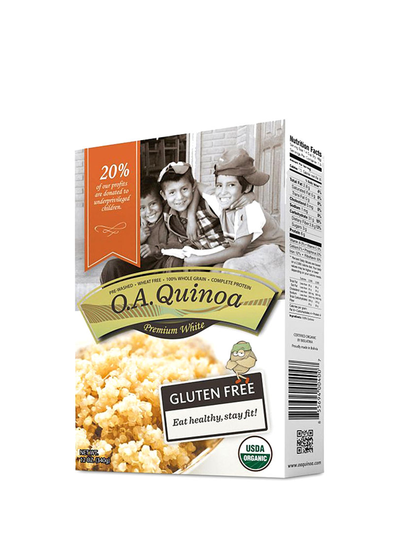 Premium White Quinoa 340g