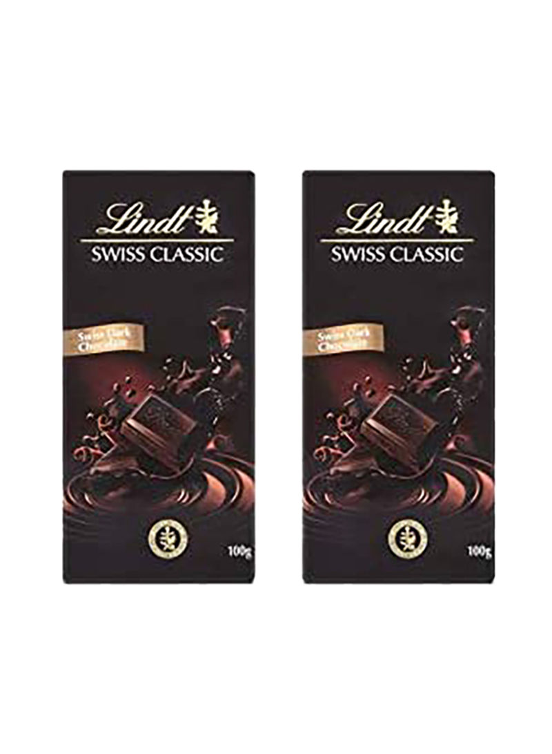 Swiss Classsic Chocolate 2x100g Pack of 2