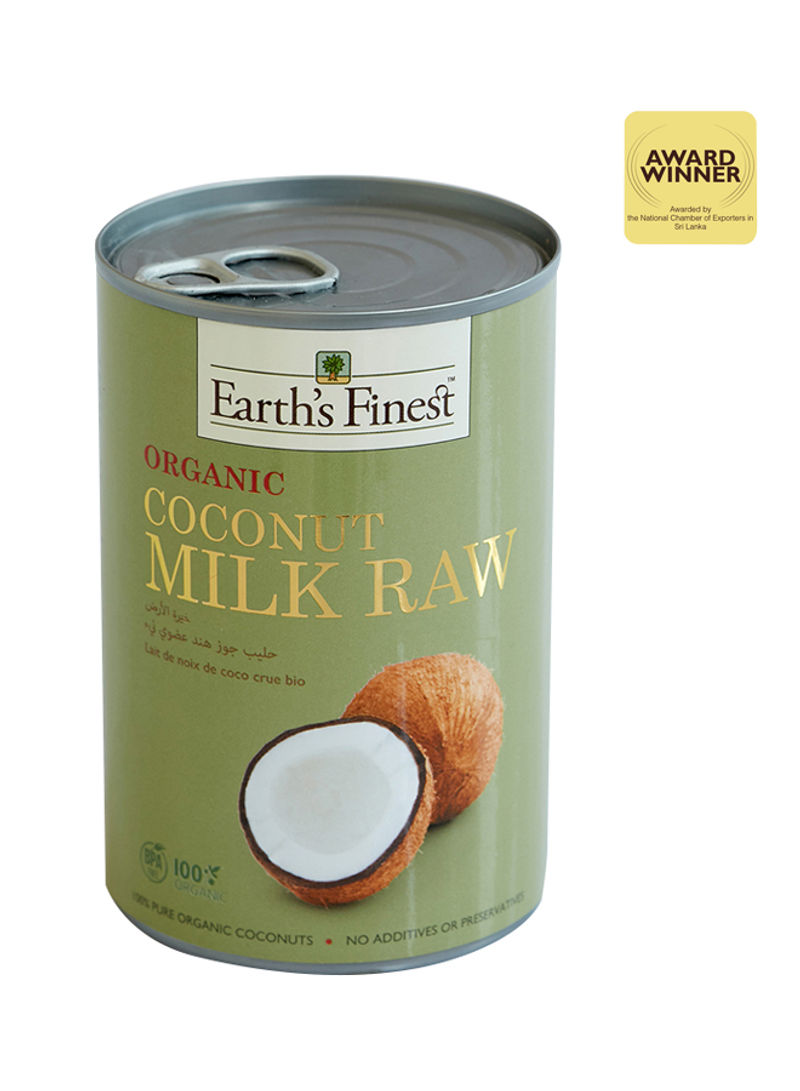 Organic Light Raw Coconut Milk 400ml