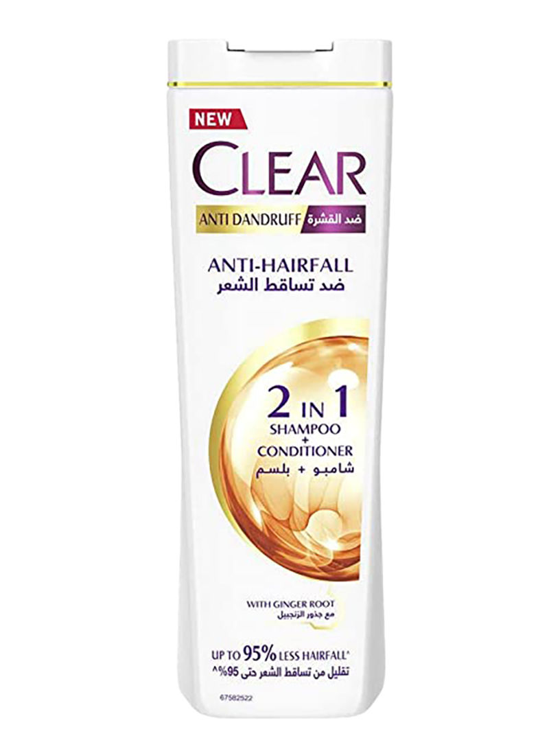 Anti Hair Fall Anti Dandruff 2 in1 Shampoo Plus Conditioner 400ml
