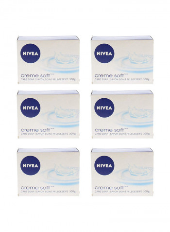 Creme Soft Soap Bar 6x100g