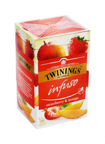 Infuso Strawberry And Mango Tea 20 Bags Pack of 20