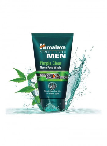 Pimple Clear Neem Face Wash Men 100ml