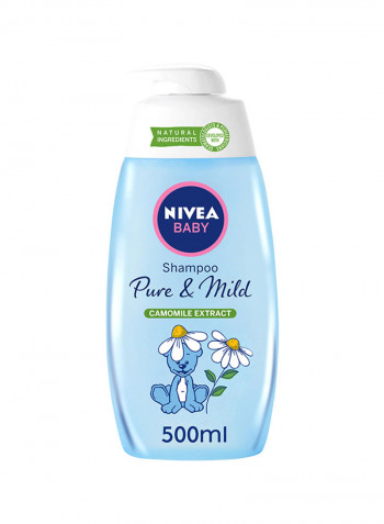 Baby Pure And Mild Shampoo, Camomile Extract, 500ml