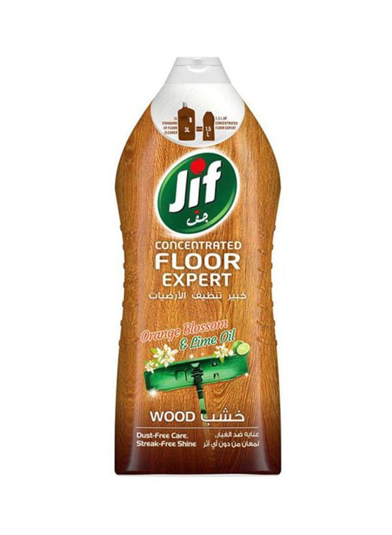 Concentrated Floor Expert For Wood Flooring Orange Blossom With Lime Oil Brown 1.5L