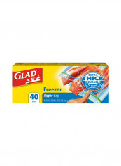 Zipper Food Storage Freezer Bags - Quart - 40 Count