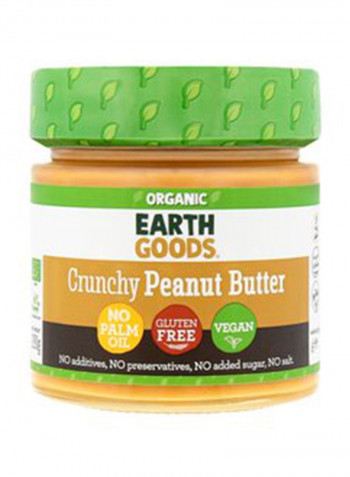 Organic Crunchy Peanut Butter 220g