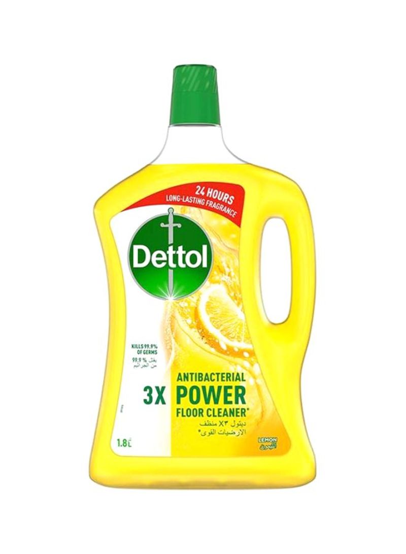 Antibacterial 3X Power Floor Cleaner - Lemon Yellow