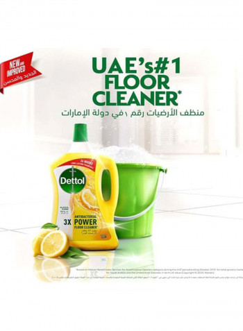 Antibacterial 3X Power Floor Cleaner - Lemon Yellow