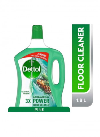 Antibacterial 3X Power Floor Cleaner - Pine Green 1.8L