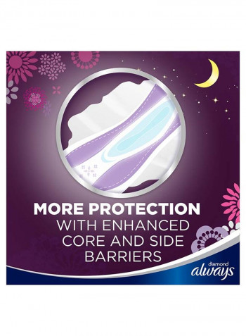 Pack Of 3 Ultra Thin Sanitary Pads With Wings White