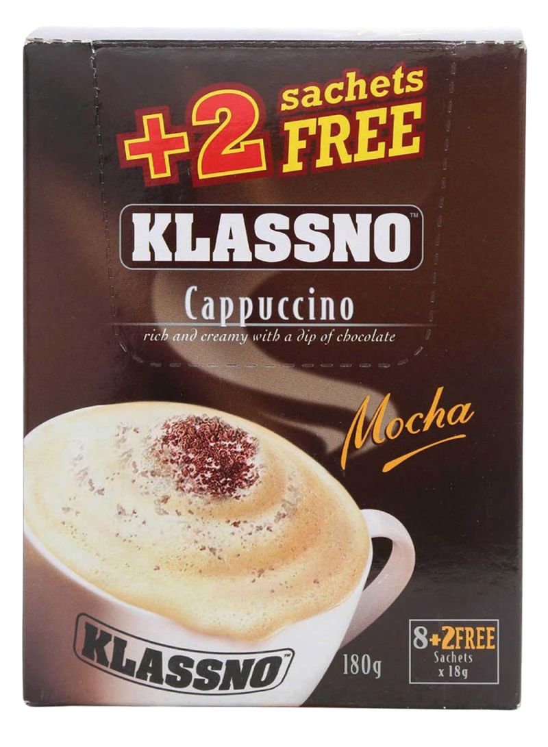 Mocha Capuccino 18g Pack of 10
