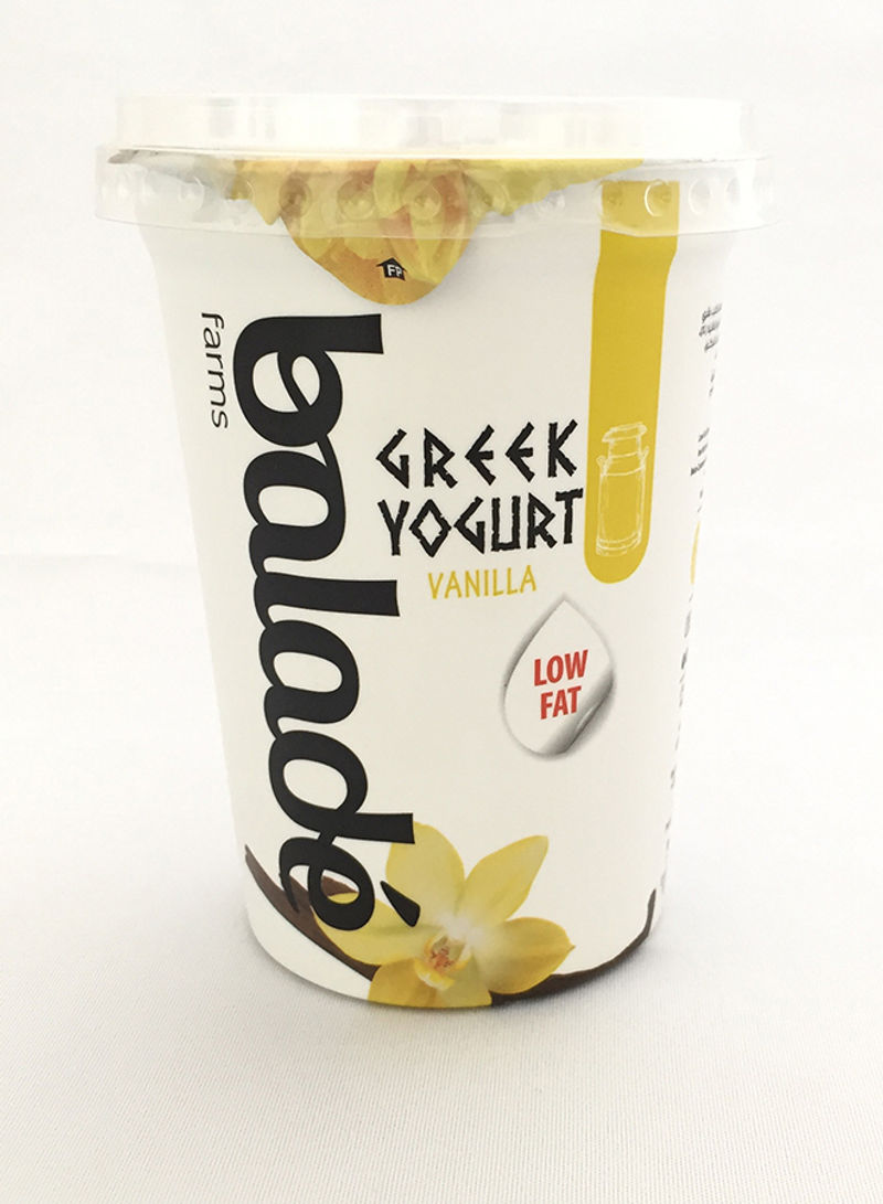 Greek Style Yogurt Vanilla Low Fat 450g
