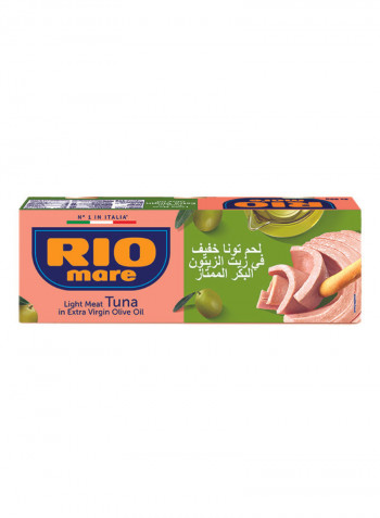 Light Meat Tuna In Extra Virgin Olive Oil 80g Pack of 3