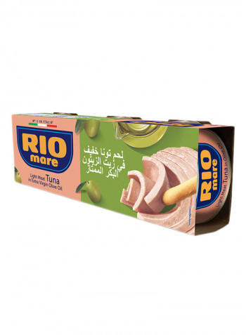 Light Meat Tuna In Extra Virgin Olive Oil 80g Pack of 3