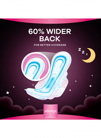 Always Cottony Soft Maxi Thick, Night Sanitary Pads, 24 Pads