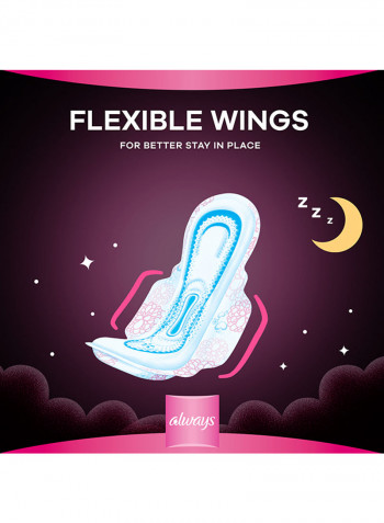 Always Cottony Soft Maxi Thick, Night Sanitary Pads, 24 Pads