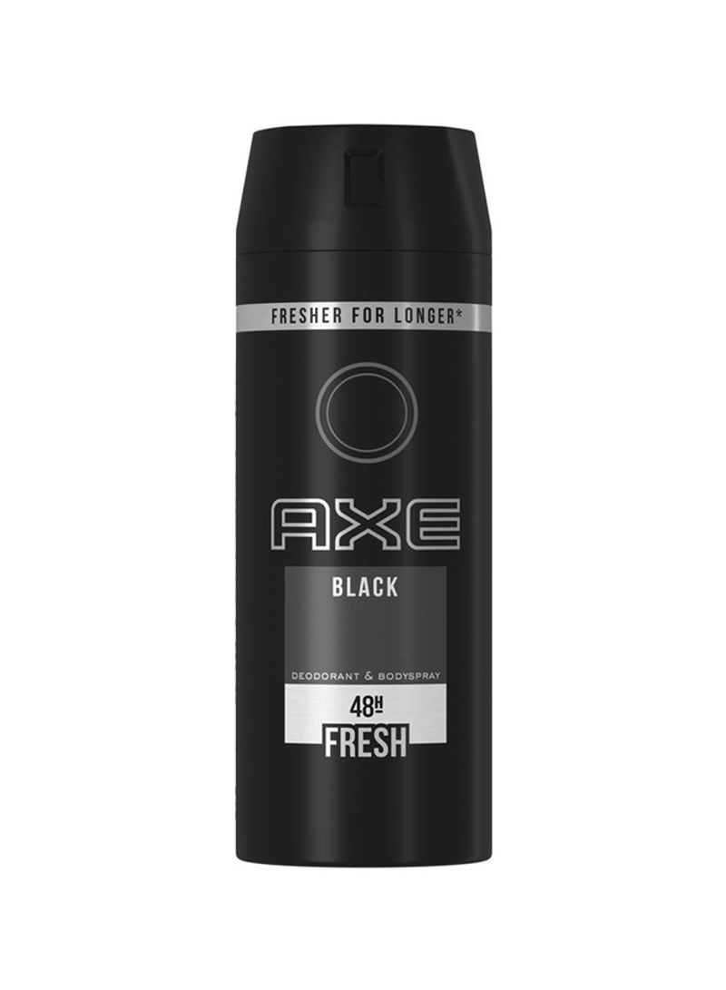 Black Body Spray Deodorant 150ml