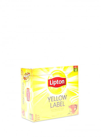 Yellow Label Black Tea 2g Pack of 100