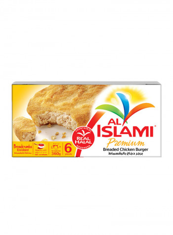 Breaded Burger 360g Pack of 6