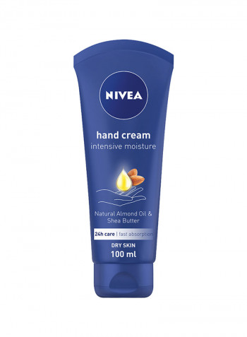 Intensive Moisture Hand Cream, Almond Oil And Shea Butter, 100ml