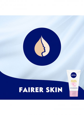 Natural Fairness Exfoliating Face Scrub, Even Tone Complex And Vitamin C, 100ml