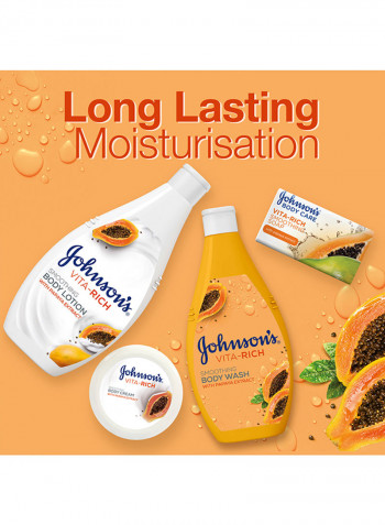 Vita Rich Smoothing Body Wash With Papaya Extract 400ml