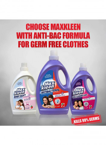 Antibacterial Concentrated Liquid Detergent With 2In 1 Softergent Formula 1L