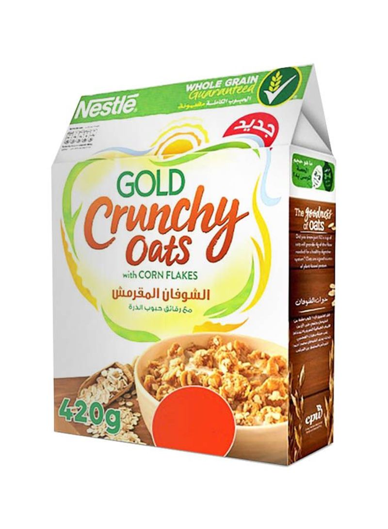 Gold Breakfast Cereal Crunchy Oats With Corn Flakes 420g