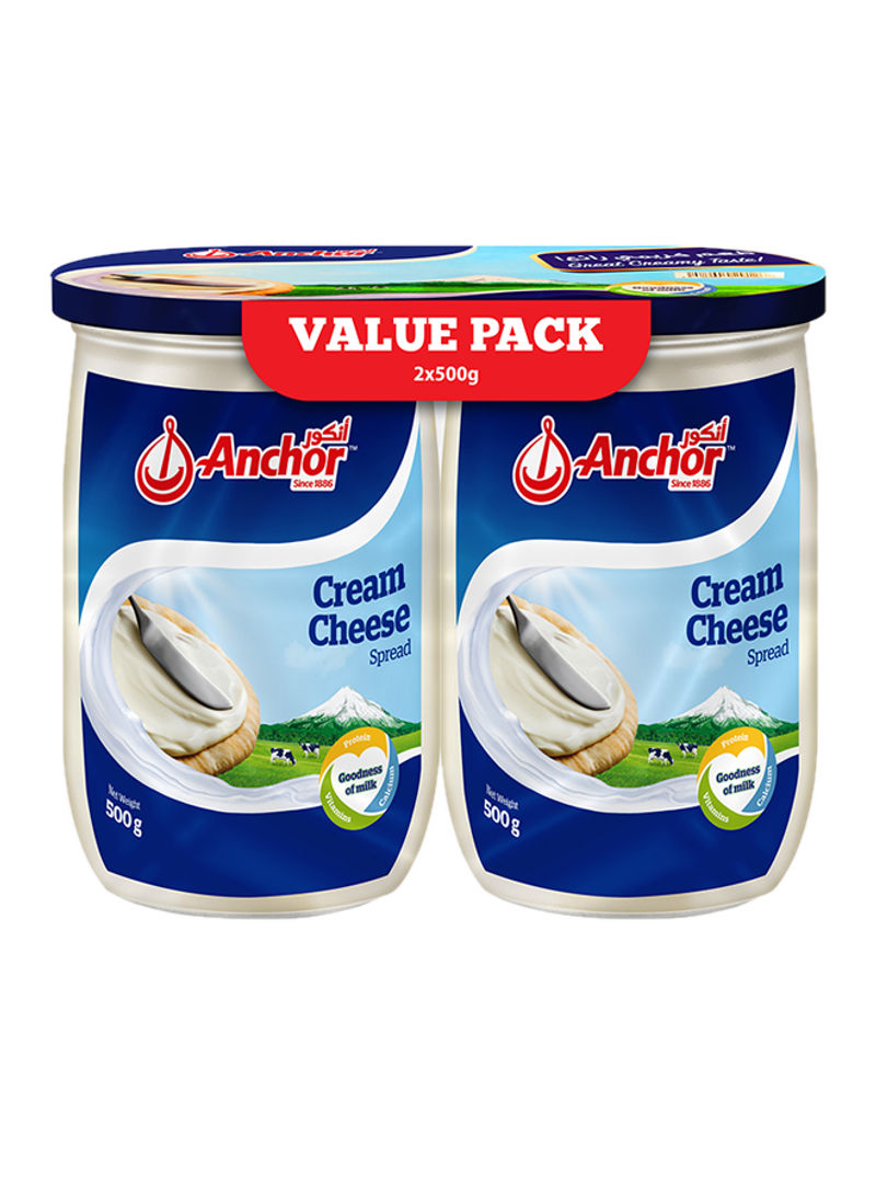 Cream Cheese Jar 500g Pack of 2