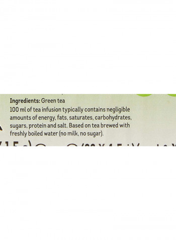 Green Tea Pure Non-Bitter, 100 Teabags