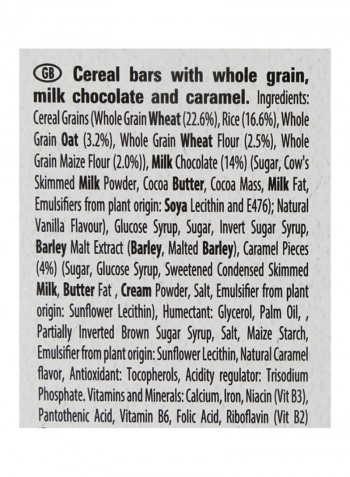 Crunchy Caramel Breakfast Cereal Bar 23.5g Pack of 6