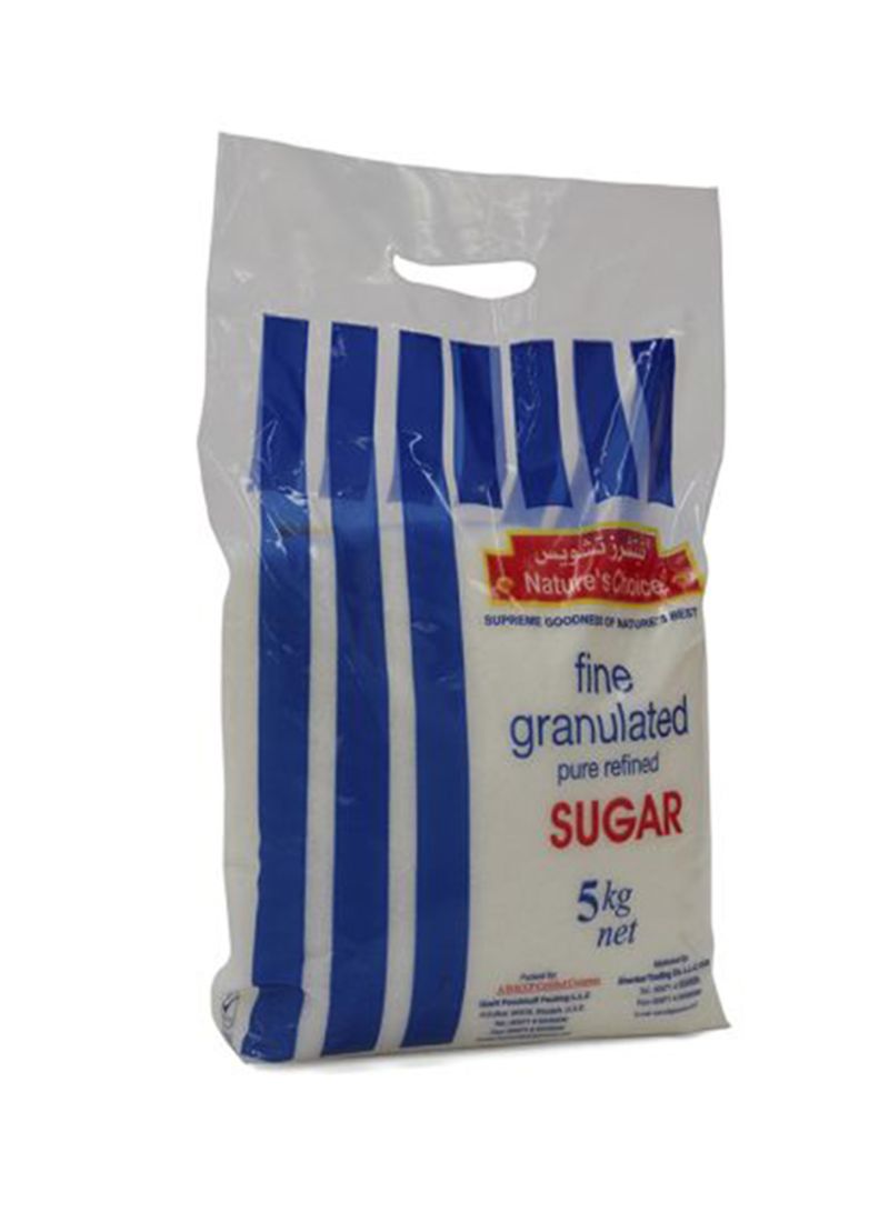 Fine Granulated Pure Refined Sugar 5kg