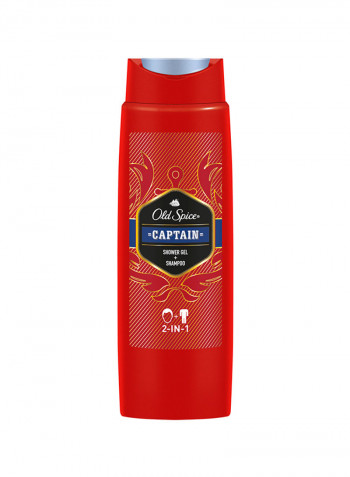 Captain Shower Gel And Shampoo 250ml