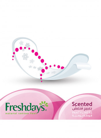 Pantyliners Normal Scented 72 Pads