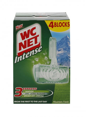 Toilet Blocks Intense Nature Fresh 34g Pack of 4