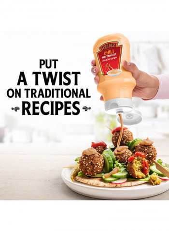 Mayonnaise, Chilli, Top Down Squeezy Bottle 400ml