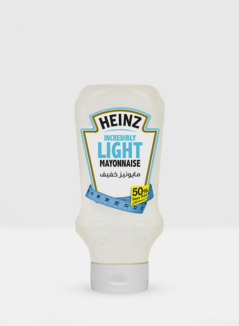 Mayonnaise, Incredibly Light, Top Down Squeezy Bottle 400ml