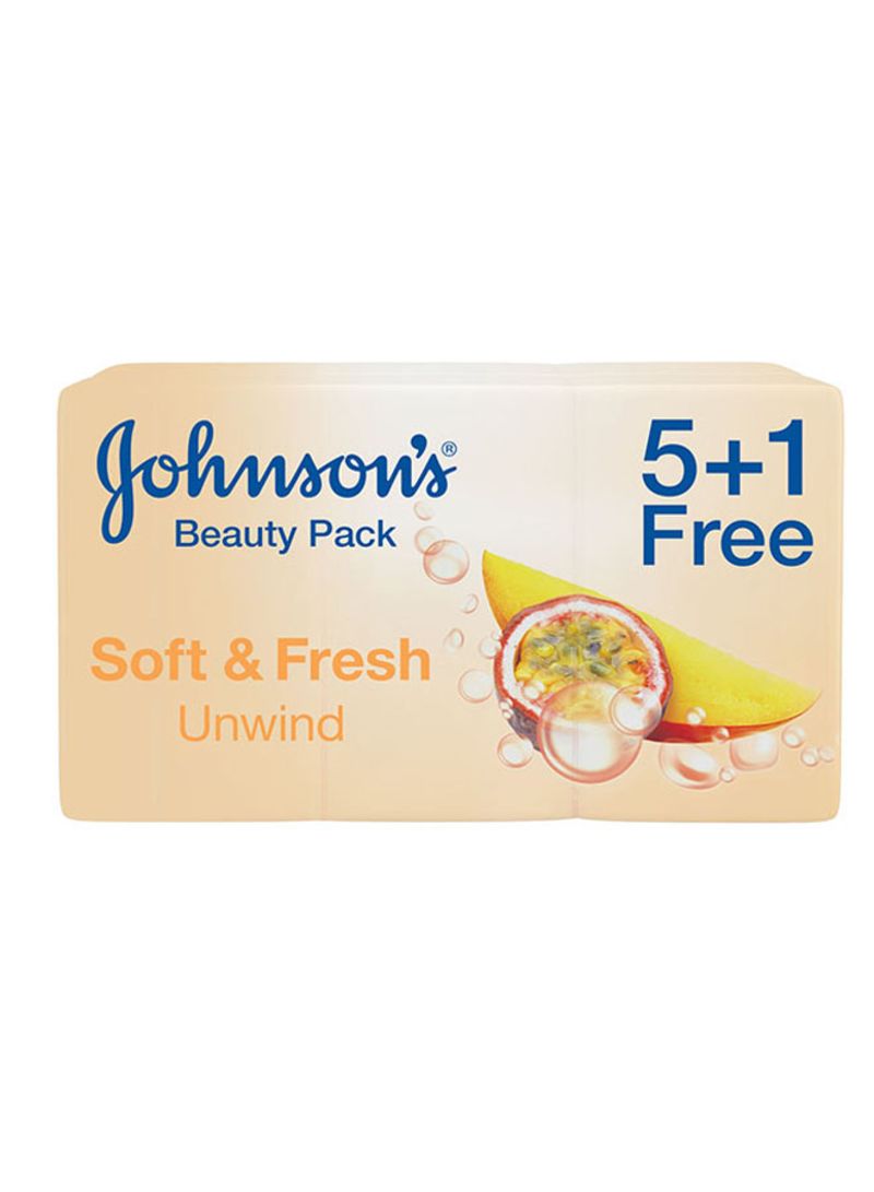 Soft And Fresh Unwind Bath Soa 125g Pack of 6