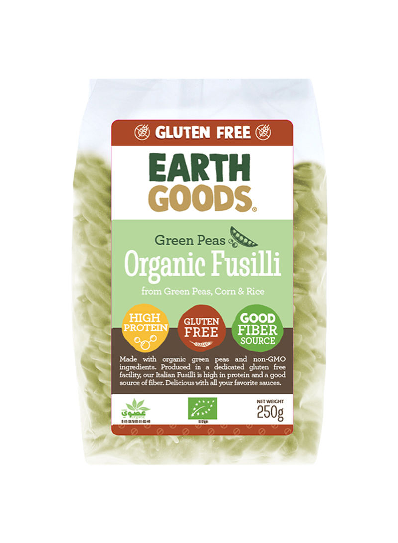 Organic Green Peas Fusilli 250g