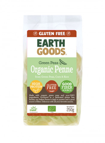 Organic Green Peas Penne 250g