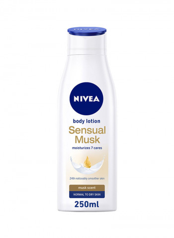 Sensual Musk Scent Body Lotion Normal To Dry Skin 250ml