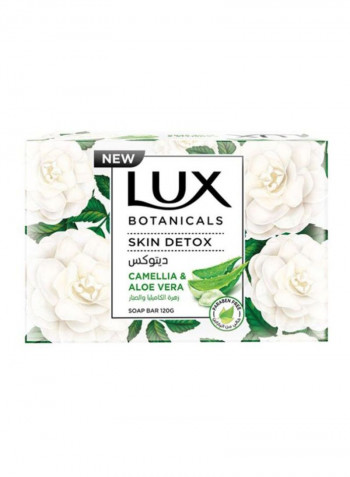 Camellia And Aloe Vera Extracts Skin Detox Botanical Soap 120g Pack of 4 4 x 120g