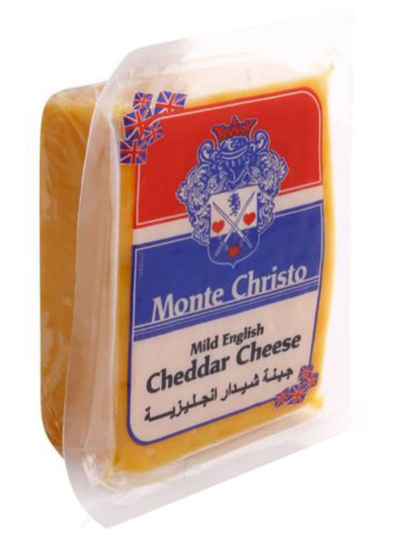 Mild English Cheddar Cheese Coloured 200g