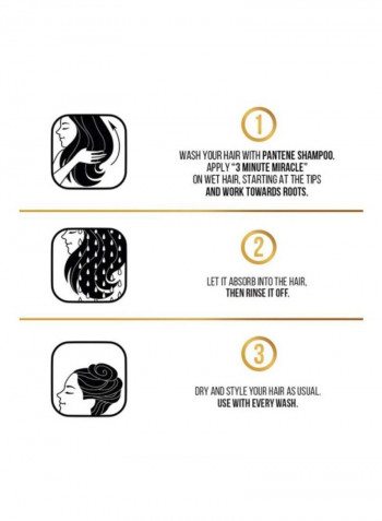 Pro V 3 Minute Miracle Anti Hair Fall Conditioner With Mask 200مل
