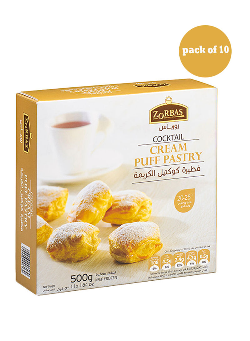 Apple Puff Pastry 500g Pack of 10