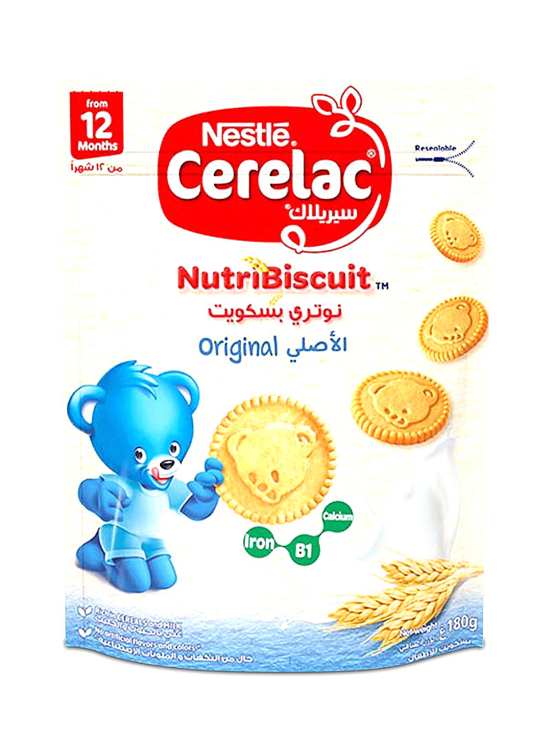 Baby Cerelac Nutri Biscuit, 12+ Months 180g