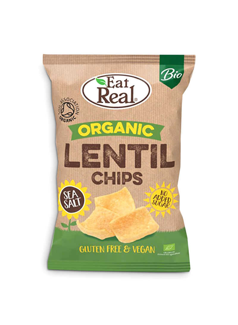 Organic Lentil Chips - Sea Salt 100g