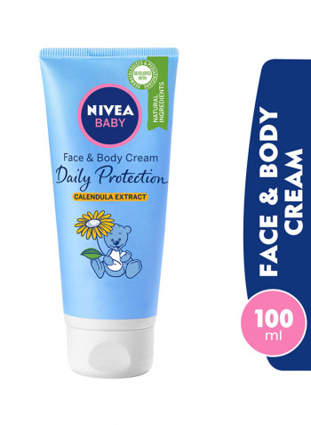 Daily Protection Face And Body Baby Cream - 100ml