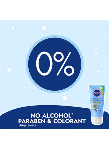 Daily Protection Face And Body Baby Cream - 100ml